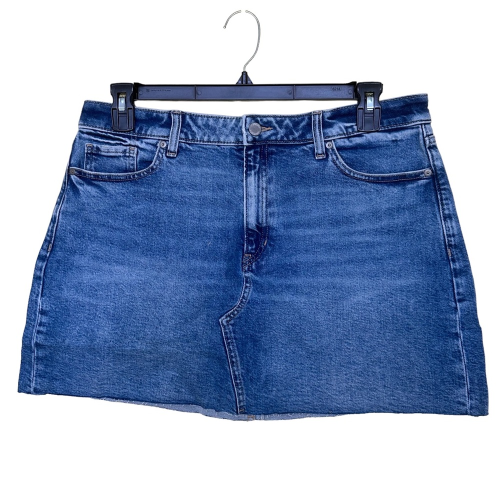 Banana Republic Blue Denim Mini Skirt